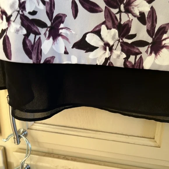 Sz 12 Alfani lined floral blouse. Beautiful for work or going out. Bundle/offer - Picture 5 of 5